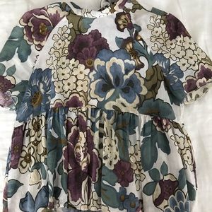 Zara cutout tie back top. Size small!